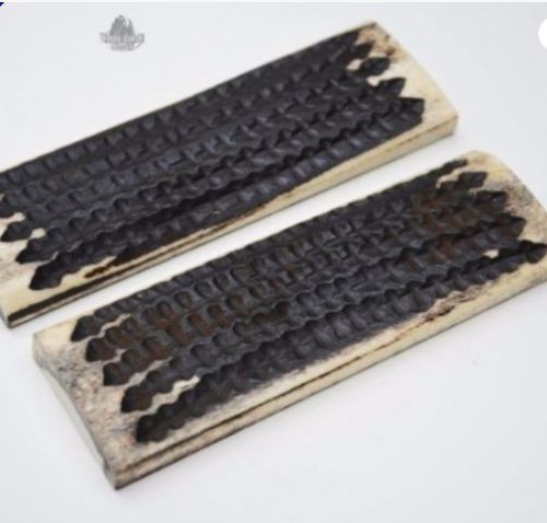 Camel Bone Scales, For In Knife, Color : Black