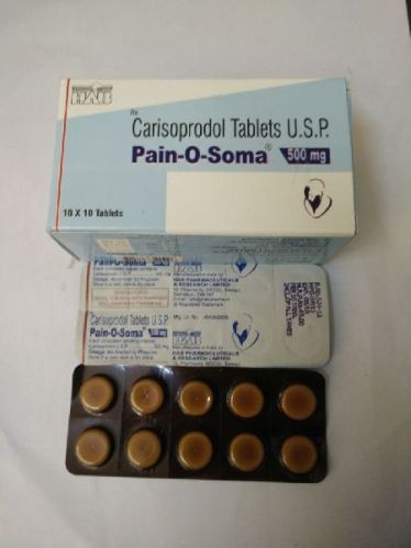 Pain-O-Soma Tablets, Grade : Medicine Grade