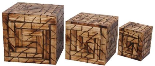 Color Coated Wood Stool Set, For Home, Size : Multisizes