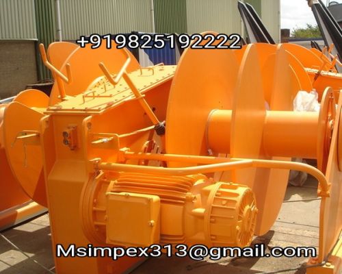 Double Drum Electric Winch, Capacity : 1-3 Ton