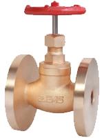 Bronze Globe Stream Stop Valve, Screwed/Flanged