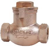 Bronze Horizontal Lift Check Valve, Screwed/Flanged