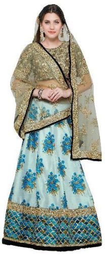 Fashmina Womens Designer Bridal Lehenga Choli, Color : Multi