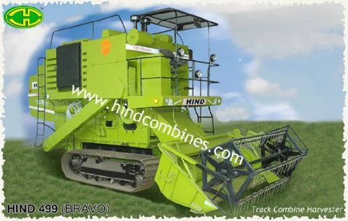 Track Combine Harvester