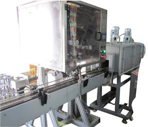 Sleeve Label Applicator Machine With Shrink Tunnel
