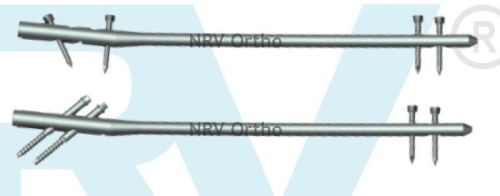 STAINLESS STEEL Antegrade Femoral Nail, For Orthopedic Trauma Surgery, Feature : Excellent Finish