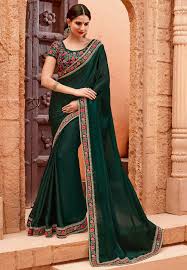 Chiffon Sarees, Saree Length : 6.3 M (with Blouse Piece)