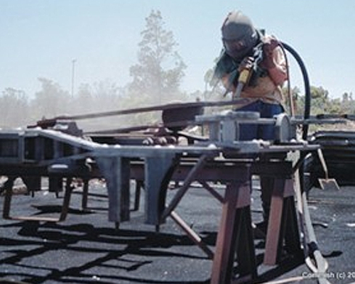 Copper Slag Blasting