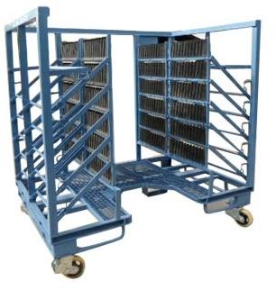 Material handling trolleys