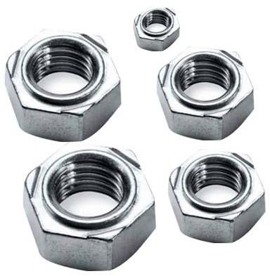 RTF MILD STEEL Hex Weld Nut, Grade : 4.6