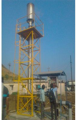 Open Bio Gas Flare System