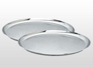 Stainless Steel Rajbhog Plate