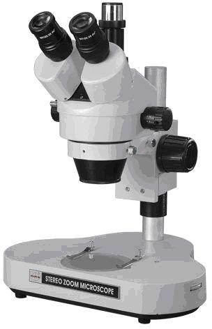 Radical Trinocular Stereo Zoom Microscope, Color : White