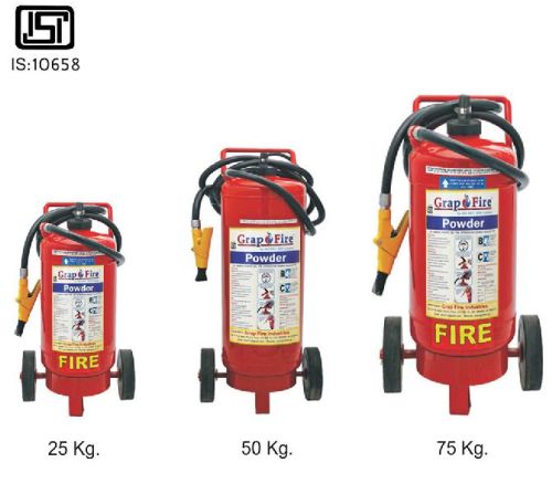 Trolley Mounted Fire Extinguishers