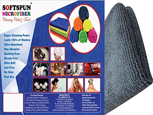 Microfiber Kitchen, Dish & Bathroom Cleaning Towel