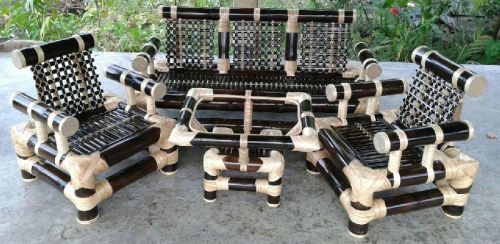 Bamboo Sofa Set