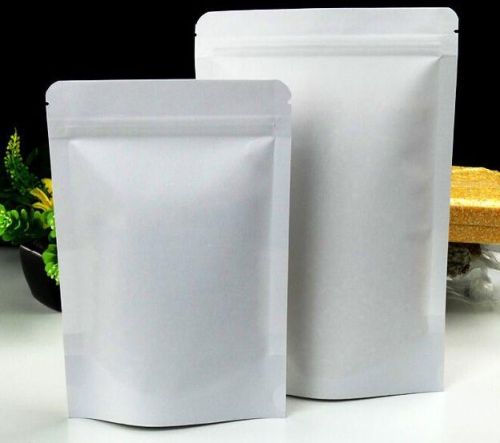 Plain Plastic Zipper Packaging Pouches