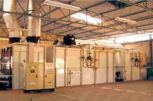 Gas Fired Continuous Magni Cure Oven