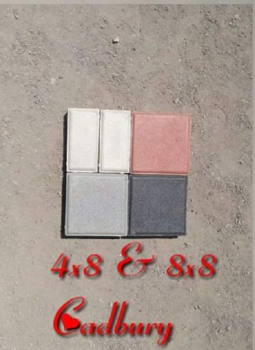 Rubber Pavers, Size : 60mm