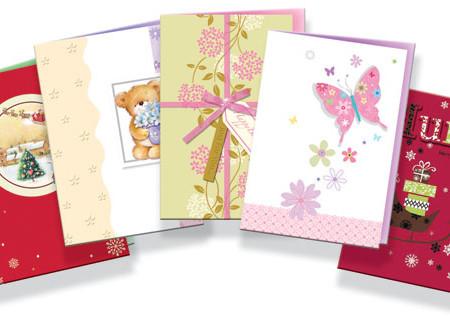 Paper Greeting Cards, Paper Type : Pastel Colored Sheets