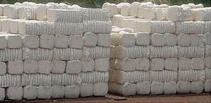 Cotton bales, Pattern : Plain