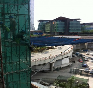 100% HDPE With UV Treated Scaffolding Net, Width : 6.2m