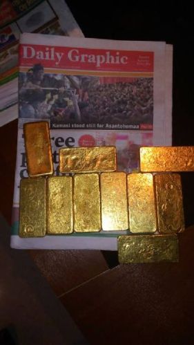 Raw Gold Bars for Jewellery