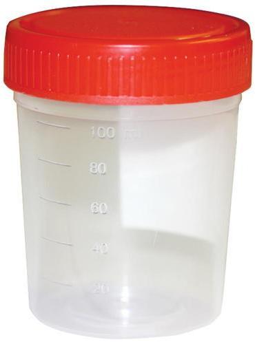 Plastic Non Sterile Urine Container