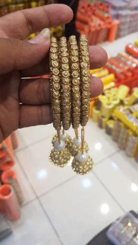 Metal SKU-ACB-31 Designer Bangles, Feature : Lightweight