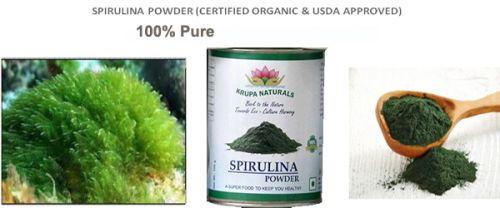 Spirulina Powder, For Pharma Food, Feature : Pure, No Side Effect, No Artificial Color