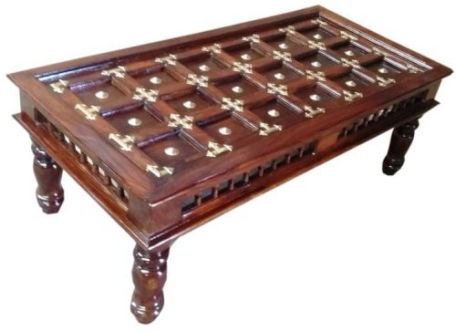 Wooden Center Tables, Color : Brown