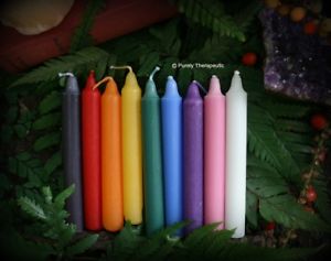 Chakra Candles, For Decoration