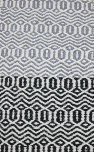 Cotton Printed Handwoven Rugs, Width : 36 Inch / 91 CM