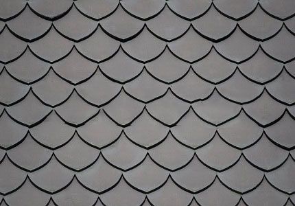 Decorative Roofing Clay, Color : Black