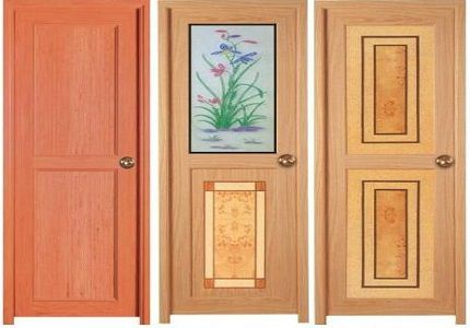 Plastic Doors, Color : Brown