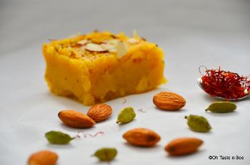 Moong Dal Barfi