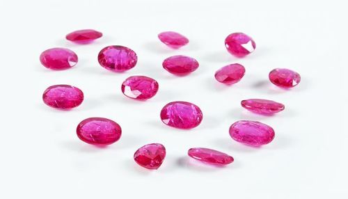 Polished Pink Ruby Stone