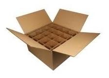 Plain Paper Partition Corrugated Boxes, Color : Brown