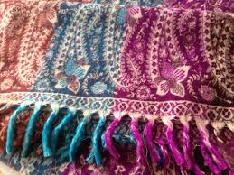 Printed Pure Yak Wool Stoles, Size : 70cm X 200cm