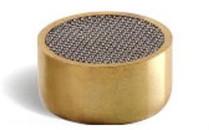 Round Brass Mesh Core Box Air Vent, Color : Golden