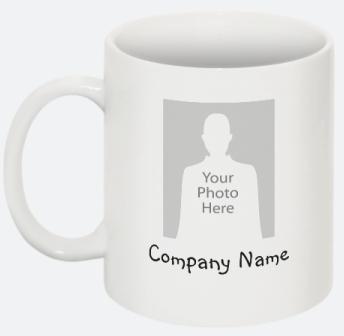 Ceramic Corporate Mug, For Office, Color : White