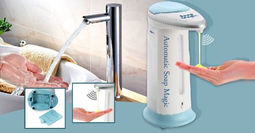 Magic Soap Dispenser, Color : White