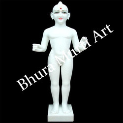 Swaminarayan White Marble Statue, Color : Multicolor