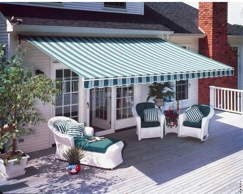 Plain Terrace Awnings, Frame Material : Alloy Aluminum