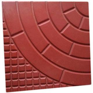 Cement Red Paver Tile, Shape : Square