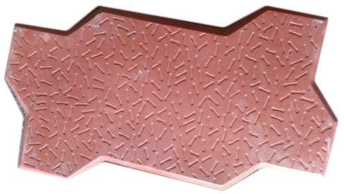 Zig-Zag Concrete Zig Zag Interlocking Tiles, For Pavement, Size : 80mm, 60mm