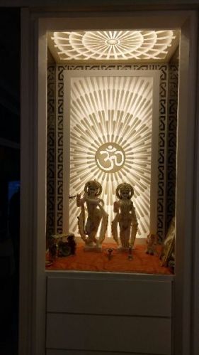 Polished Corian Temple, For Home, Hotel, Offices, Feature : Attractive Design, Dust Resistance, Good Quality