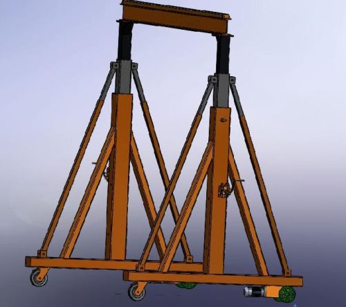 Portable Mini Mobile Gantry Crane