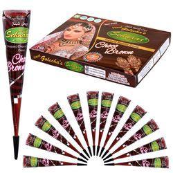 Sehnaaz Instant Brown Henna Cone, Feature : Skin Friendly, Easy To Apply