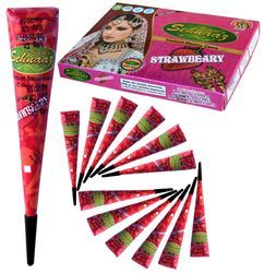 Sehnaaz Instant Strawberry Henna Cone, Feature : Skin Friendly, Easy To Apply